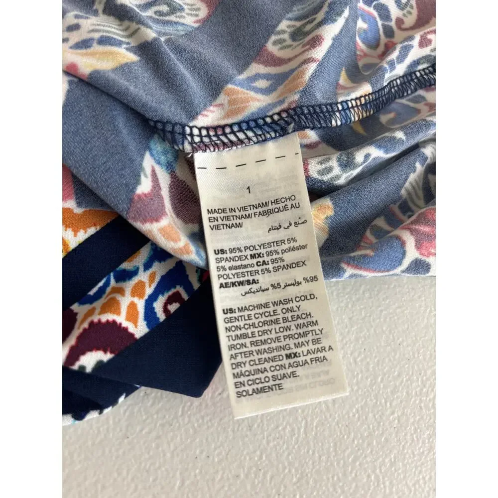 Chico’s Ikat Medalion Shift Dress Chico’s Size 1 US Size Medium 8-10